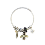 Pulsera Tipo Pandora Acero Inoxidable M371
