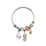 Pulsera Tipo Pandora Acero Inoxidable M387