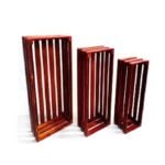 Conjunto de Tres Cajas de Madera