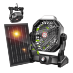 Ventilador Solar Recargable