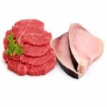 Bistec de Res + Pescado Emperador