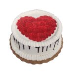 Cake Corazón de Rosas