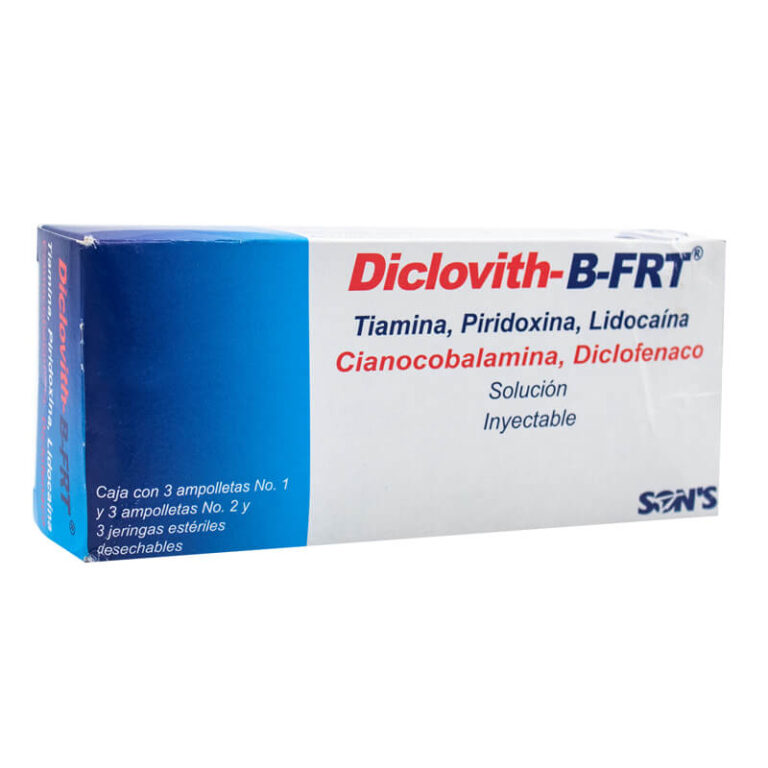 Diclovith-B-FRT Cianocobalamina-Diclofenaco - Alawao.com
