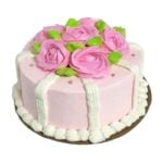 Cake Rosas Rosadas
