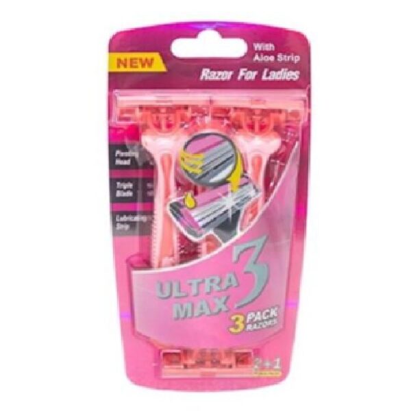 Máquina Afeitar Damas 3pack