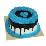 Cake Azul Bombón