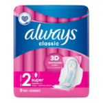 Almohadillas Sanitarias Always Classic 3D
