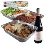 Cena Cerdo Asado + Vino