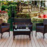 Set de Terraza para 4 Personas