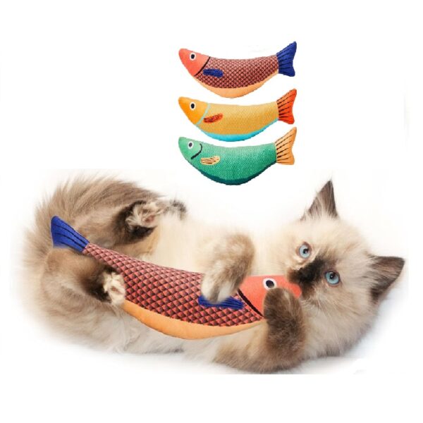 Juguetes para Gatos Saury Fish