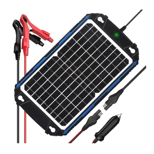 Cargador de Batería Solar Impermeable