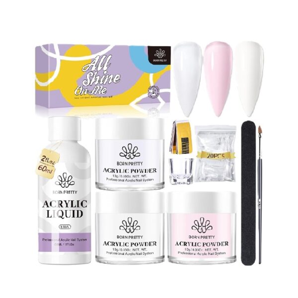 Set Polvos Acrílicos para Uñas