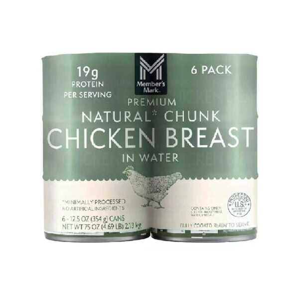 Trozos Pechuga Pollo Natural Pack 6