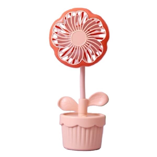 Ventilador Portátil Diseño Maceta