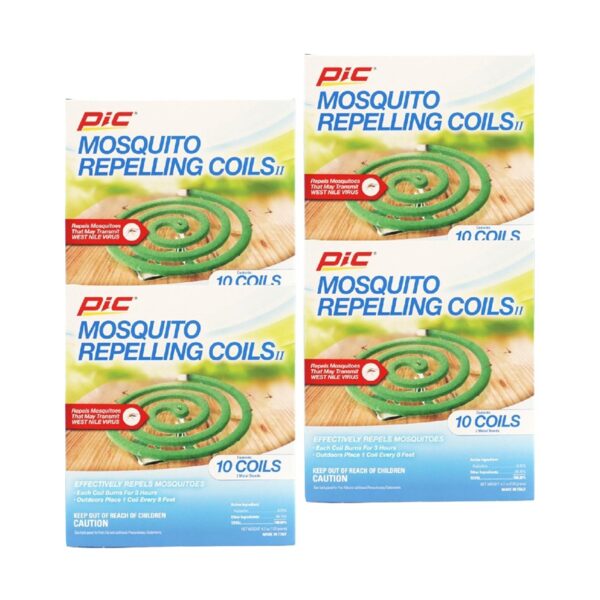 Pack 4 Bobinas Repelentes de Mosquitos