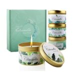 Juego de 4 Velas de Citronela