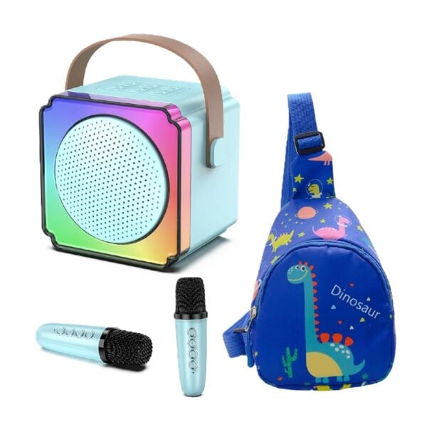 Mini Máquina de Karaoke+2 Micrófonos