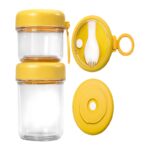 Recipientes con Tapa y Cuchara Plegable