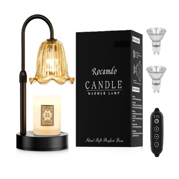 Lámpara Calentadora de Velas con Temporizador