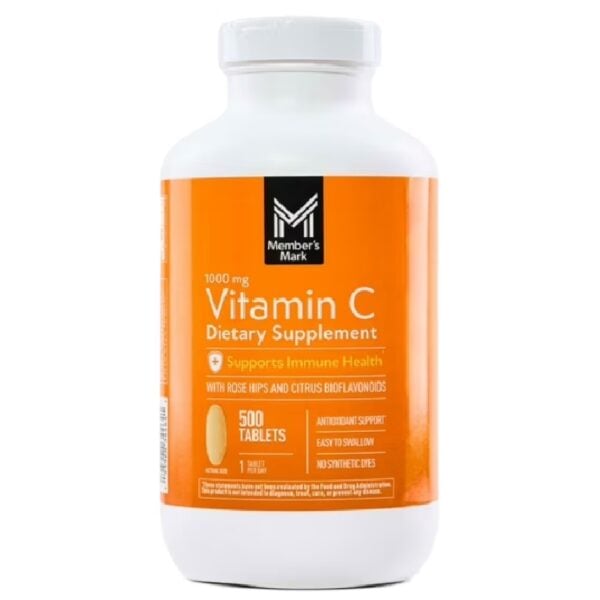 Tabletas de Vitamina C 1000 mg