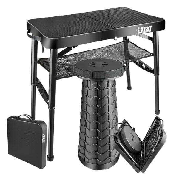 Mesa y Taburete Plegable ZTMT