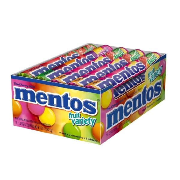Mentos Variedad de Frutas
