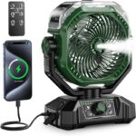 Ventilador de Niebla Portátil 10000mAh