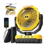 Ventilador Recargable De Campamento