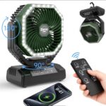 Ventilador Lámpara Recargable 20000 MAH Express