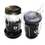 Ventilador Solar Camping Pack 2