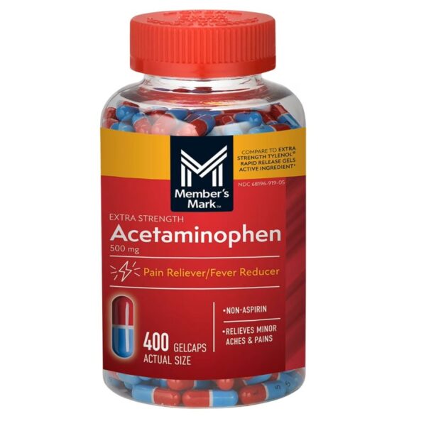Cápsulas Blandas de Acetaminofén