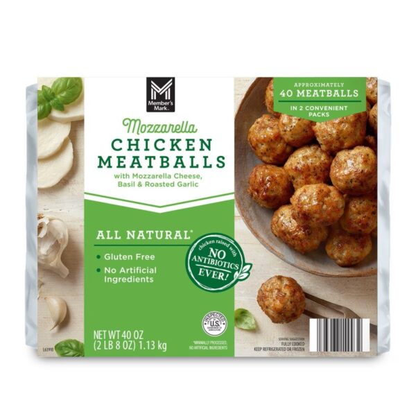 Albóndigas de Pollo con Mozzarella