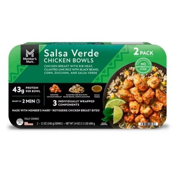 Tazón de Pollo en Salsa Verde